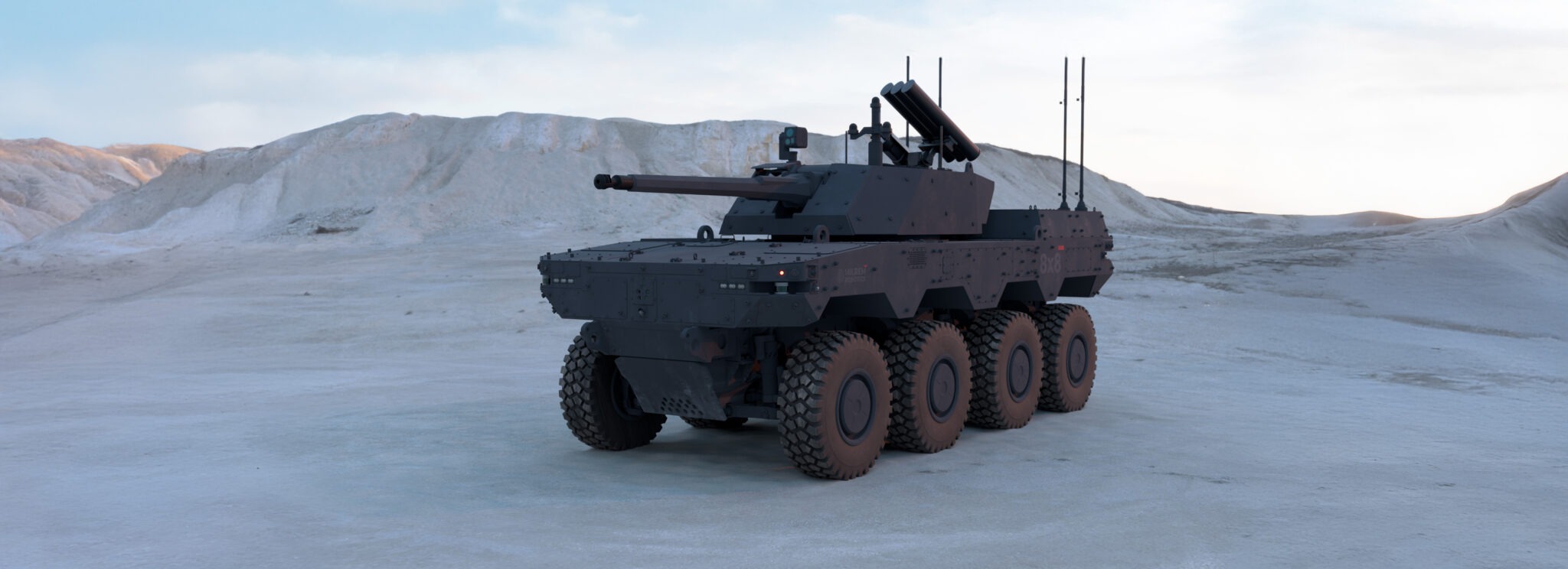 Piattaforma robotica da combattimento HAVOC RCV