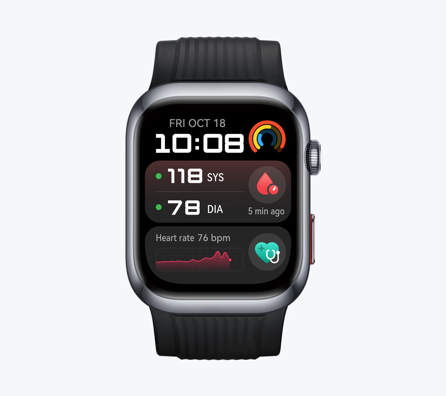Huawei Watch D2 Black Front Huawei Watch D2 Black Front