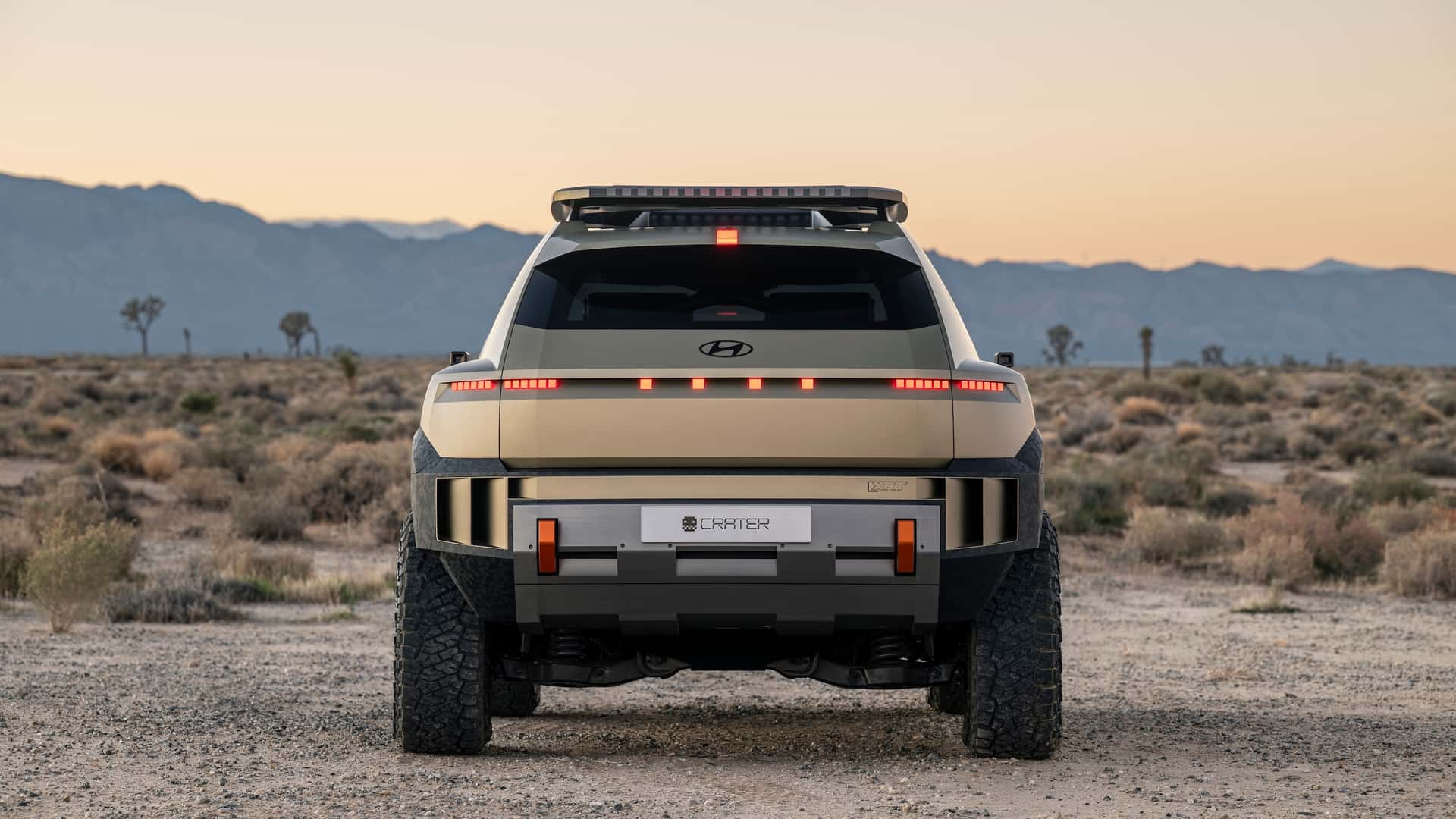 Concept Hyundai Crater con design aggressivo