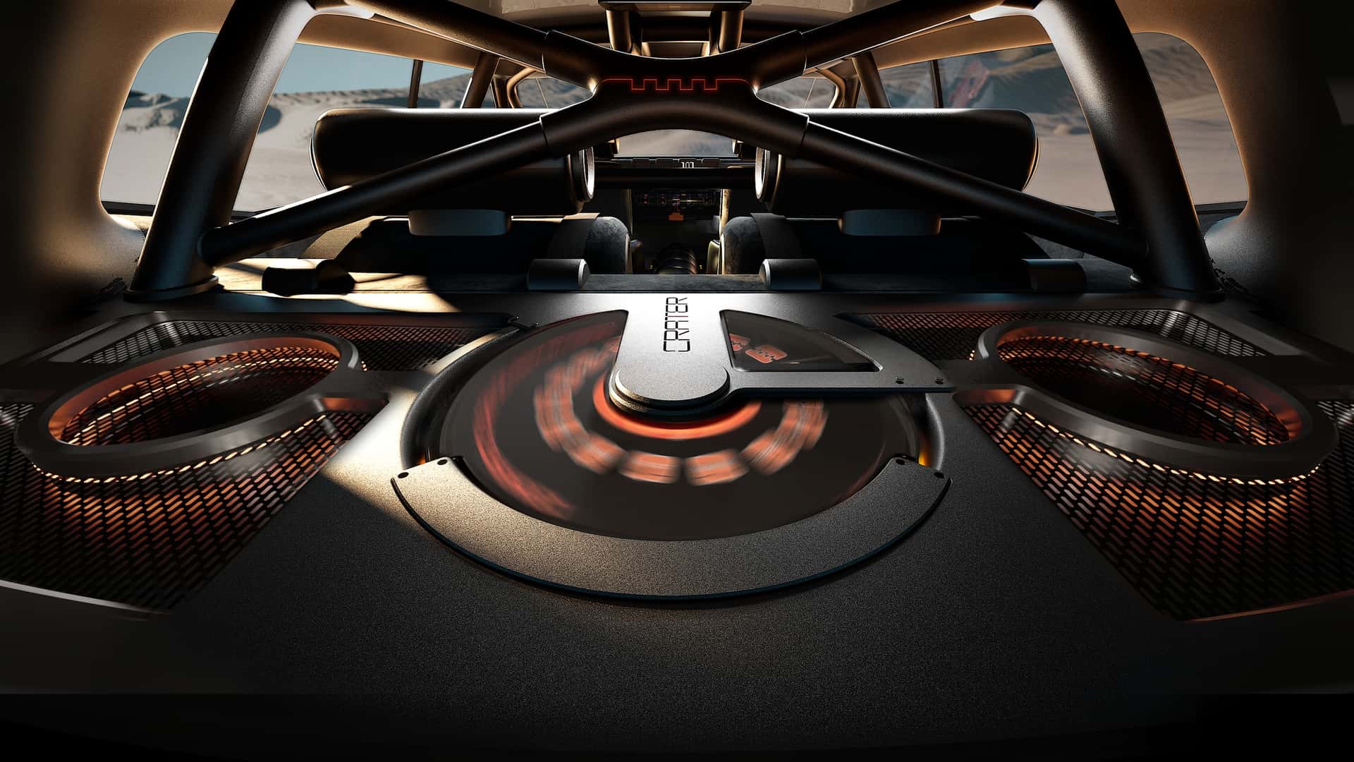 Unità cilindrica all'interno del Crater