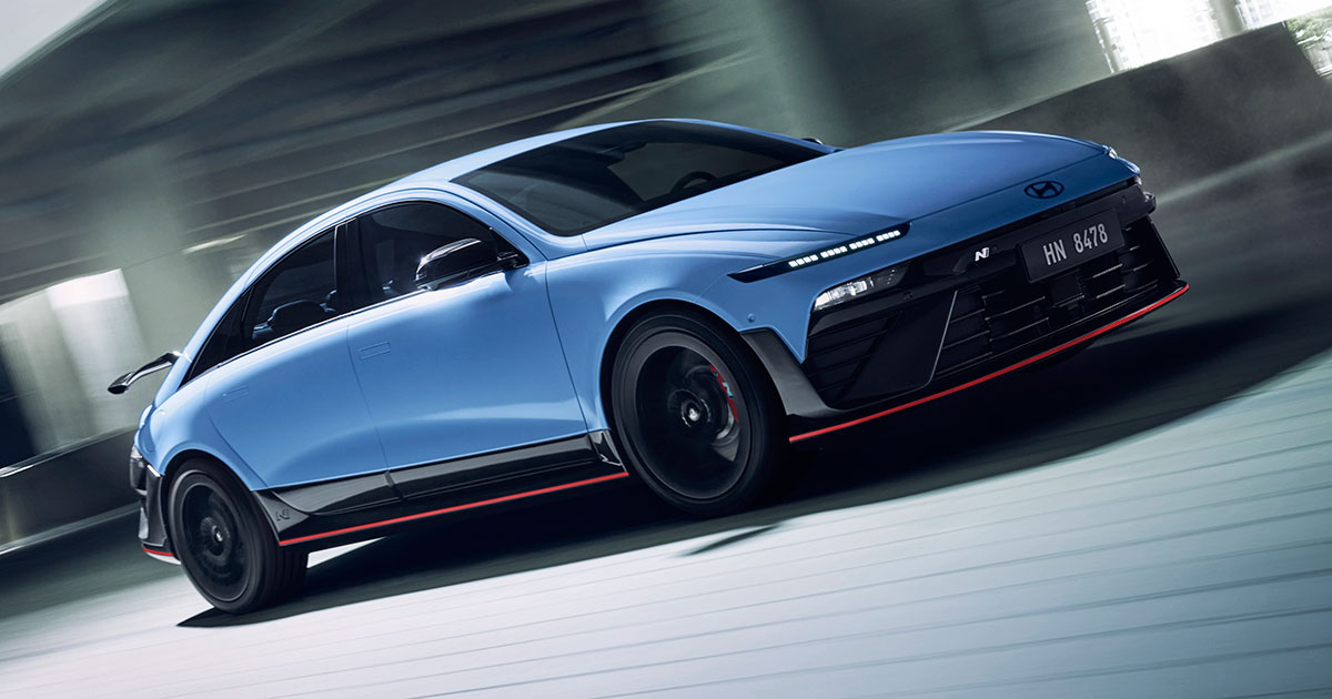 Hyundai Ioniq 6 N al Goodwood Festival of Speed Hyundai Ioniq 6 N al Goodwood Festival of Speed