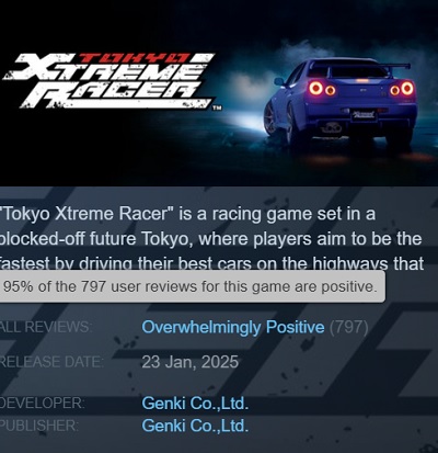 Schermata delle recensioni dei giocatori Screenshot delle recensioni dei giocatori su Steam