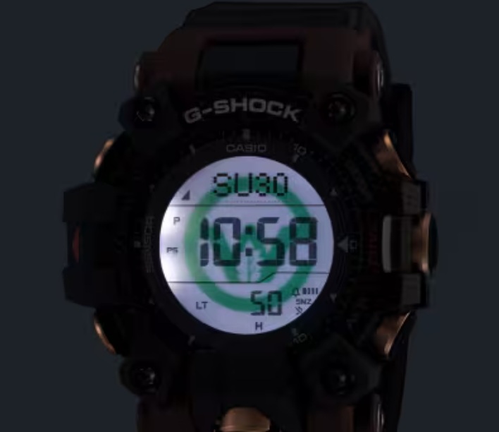 Visuale dell'orologio Casio G-Shock Mudman 3