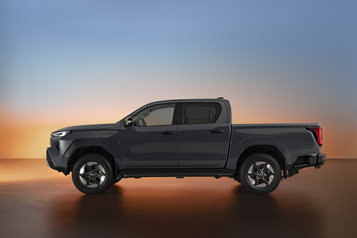 Stile techno della Toyota Hilux