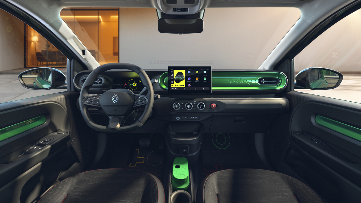 Renault Twingo E-Tech - bagagliaio