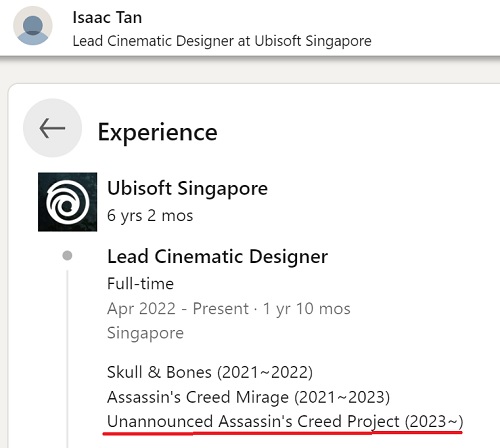 Un dipendente di Ubisoft Singapore ha confermato indirettamente lo sviluppo di un remake di Assassin's Creed IV: Black Flag-2 Un dipendente di Ubisoft Singapore ha confermato indirettamente lo sviluppo di un remake di Assassin's Creed IV: Black Flag-2