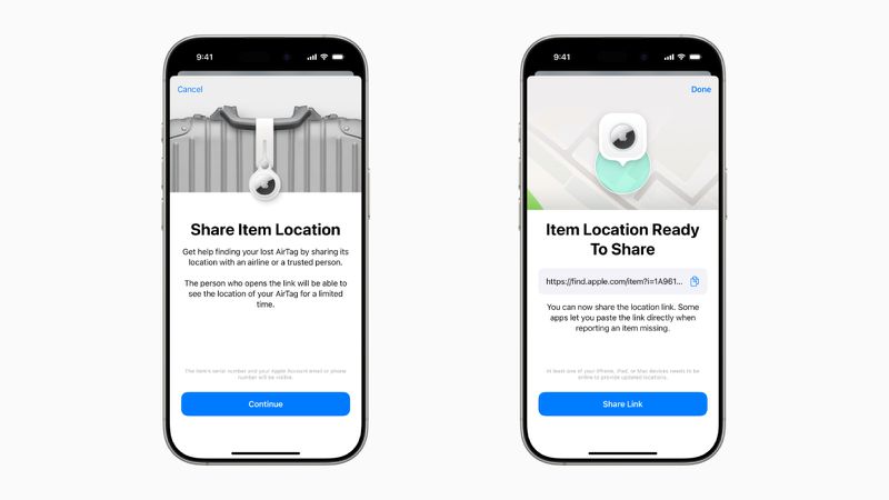 iOS 18.2 Condividi la tua posizione
