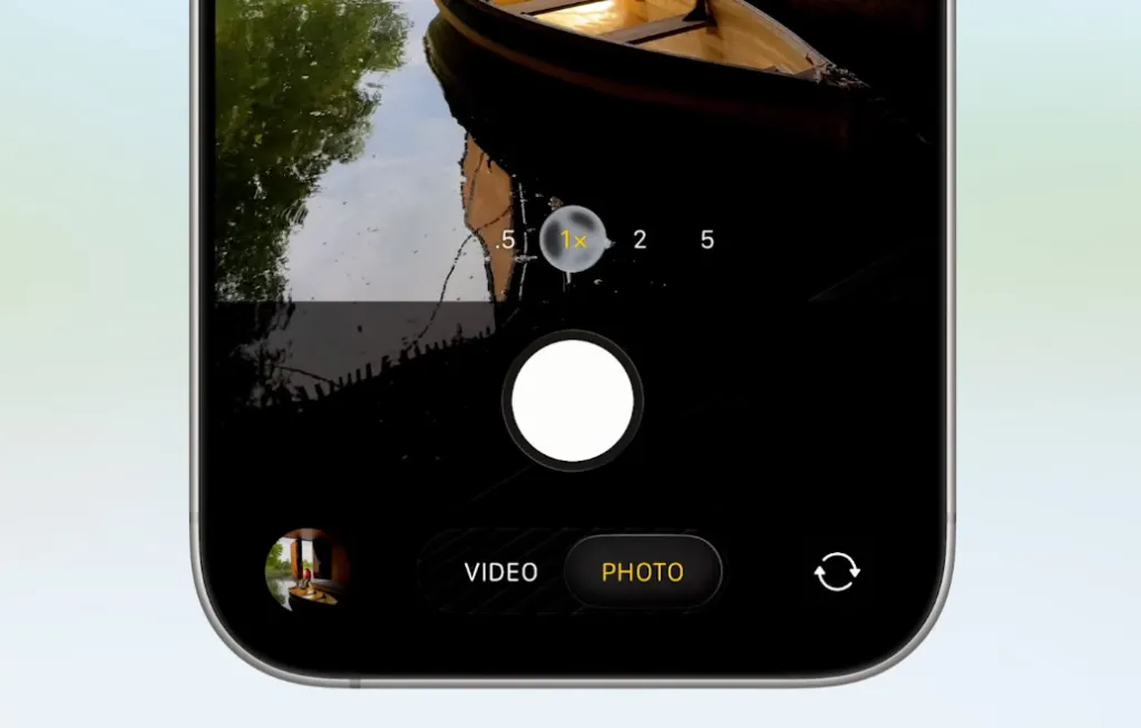 Accesso alle modalità Foto e Video in iOS 26 Accesso alle modalità Foto e Video in iOS 26