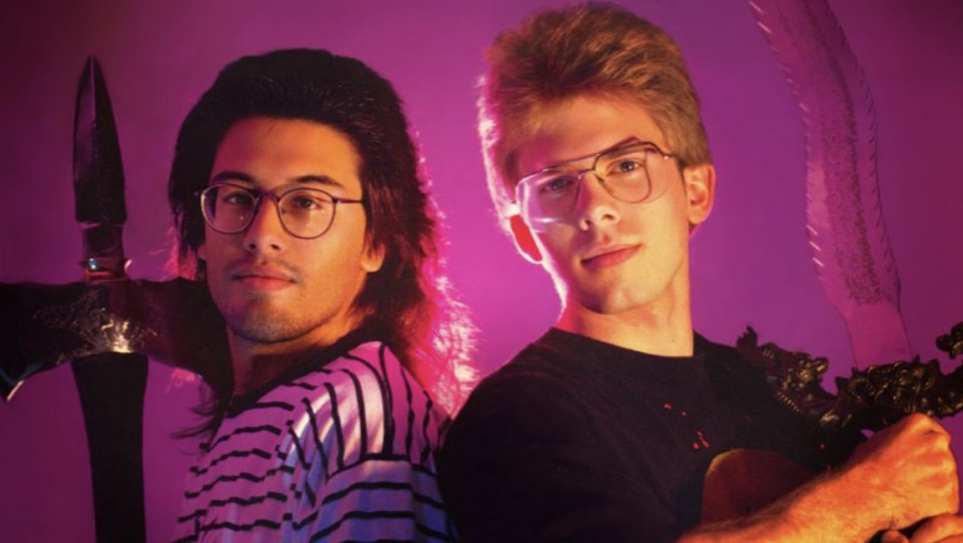John Romero e John Carmack nel 1990