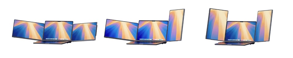 Monitor portatile a doppio schermo Jsaux FlipGo Horizon Monitor portatile a doppio schermo Jsaux FlipGo Horizon