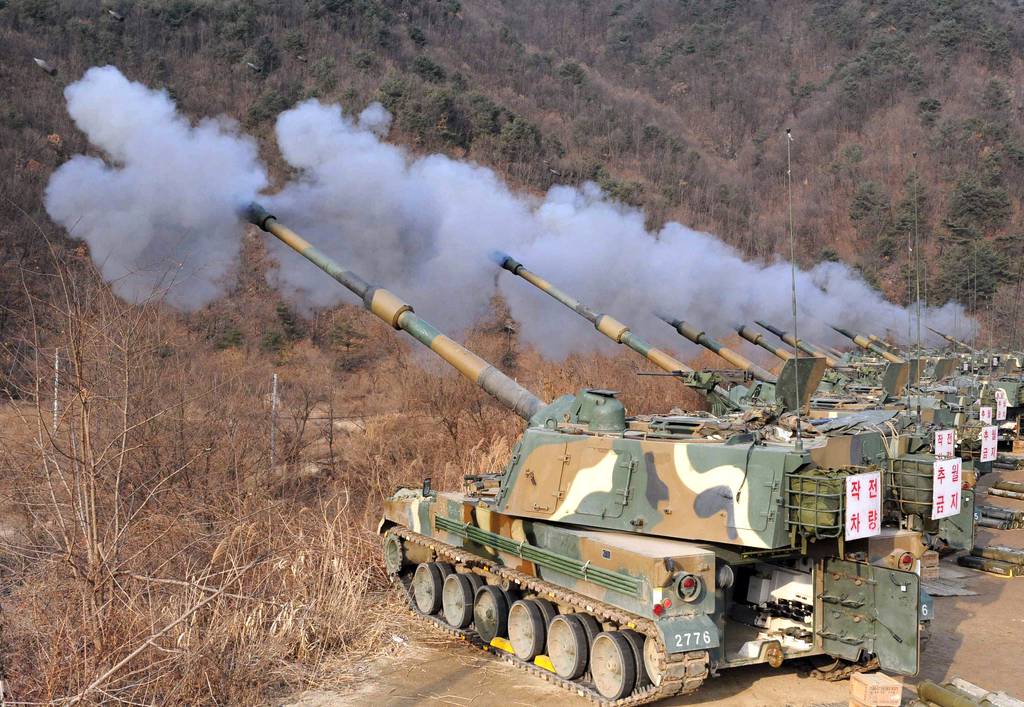 K9 Thunder Obici semoventi K9 dell'esercito sudcoreano