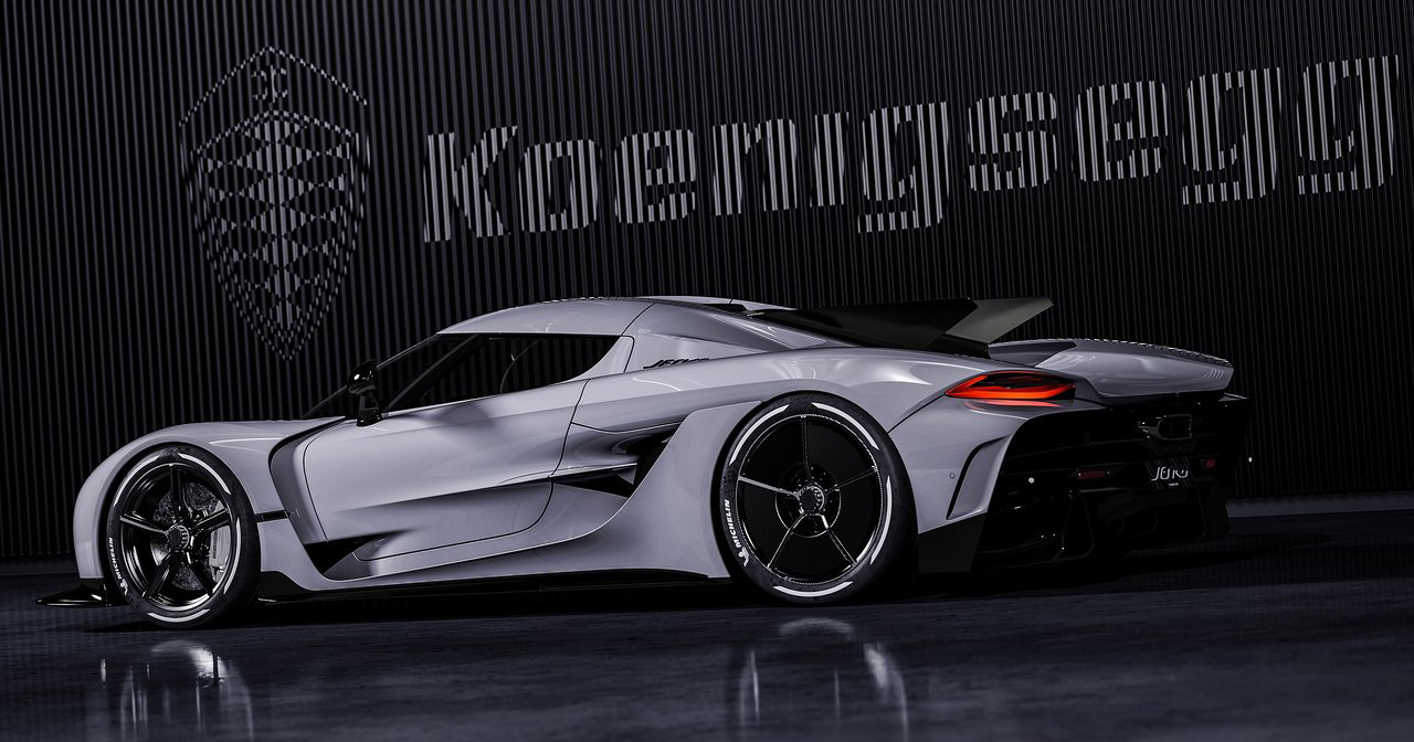 Koenigsegg Jesko Absolut. Illustrazione: Koenigsegg