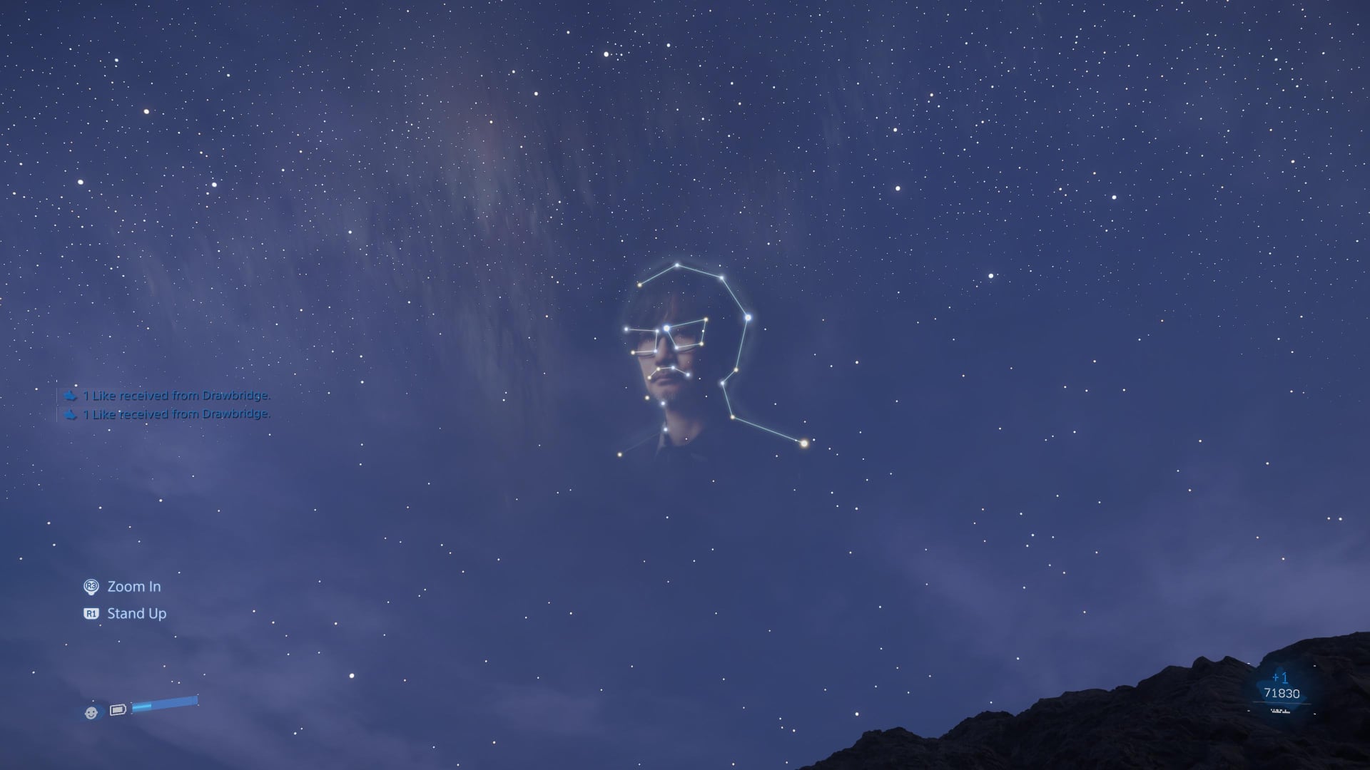 La costellazione di Kojima in Death Stranding