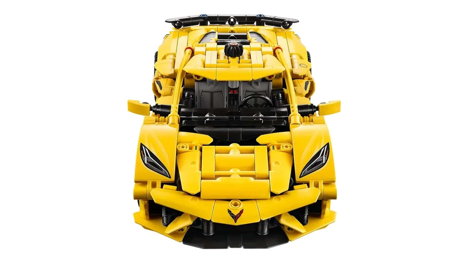 Modello Lego Technic Corvette Stingray C8 in vista laterale Modello Lego Technic Corvette Stingray C8 in vista laterale