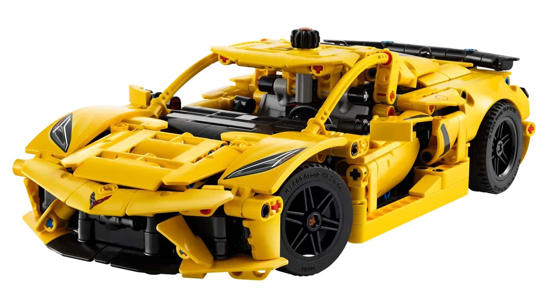 Interno del modello Lego Technic Corvette Stingray C8 Interno del modello Lego Technic Corvette Stingray C8