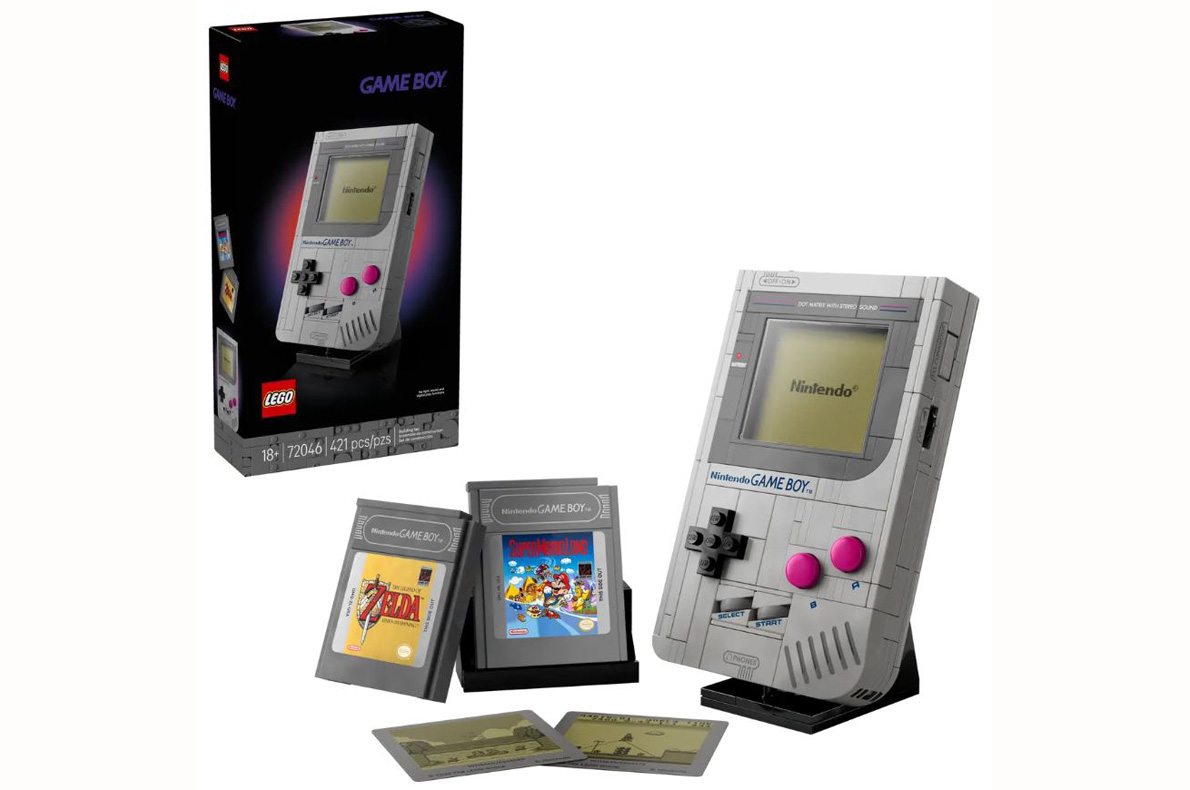 LEGO Game Boy con accessori