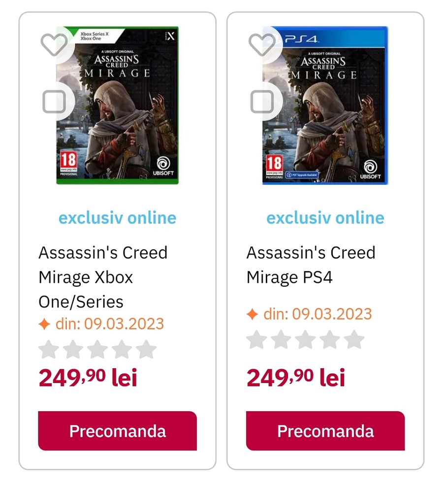 Assassin's Creed: Mirage uscirà a marzo? Lo indicano le informazioni della rete di vendita al dettaglio rumena-2 Assassin's Creed: Mirage uscirà a marzo? Lo indicano le informazioni della rete di vendita al dettaglio rumena-2