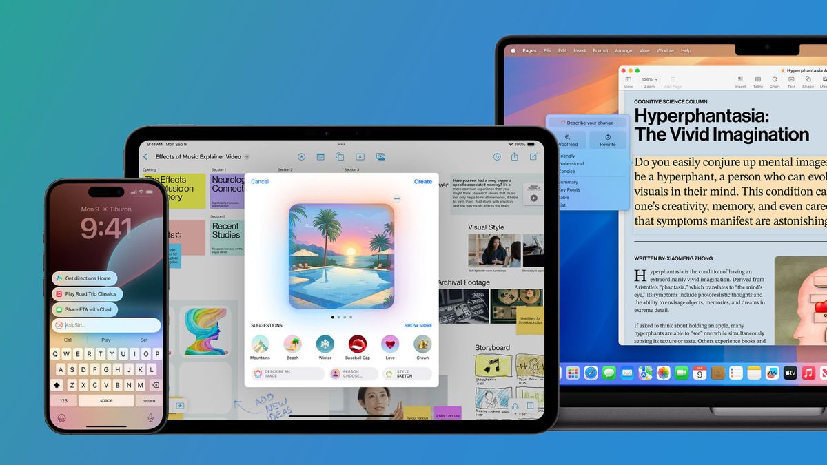 macOS Sequoia 15. illustrazione: TechRadar macOS Sequoia 15. illustrazione: TechRadar