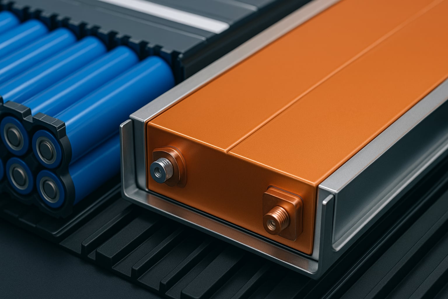 Le tecnologie per le batterie che cambieranno il gioco Immagine illustrativa di una batteria agli ioni di litio