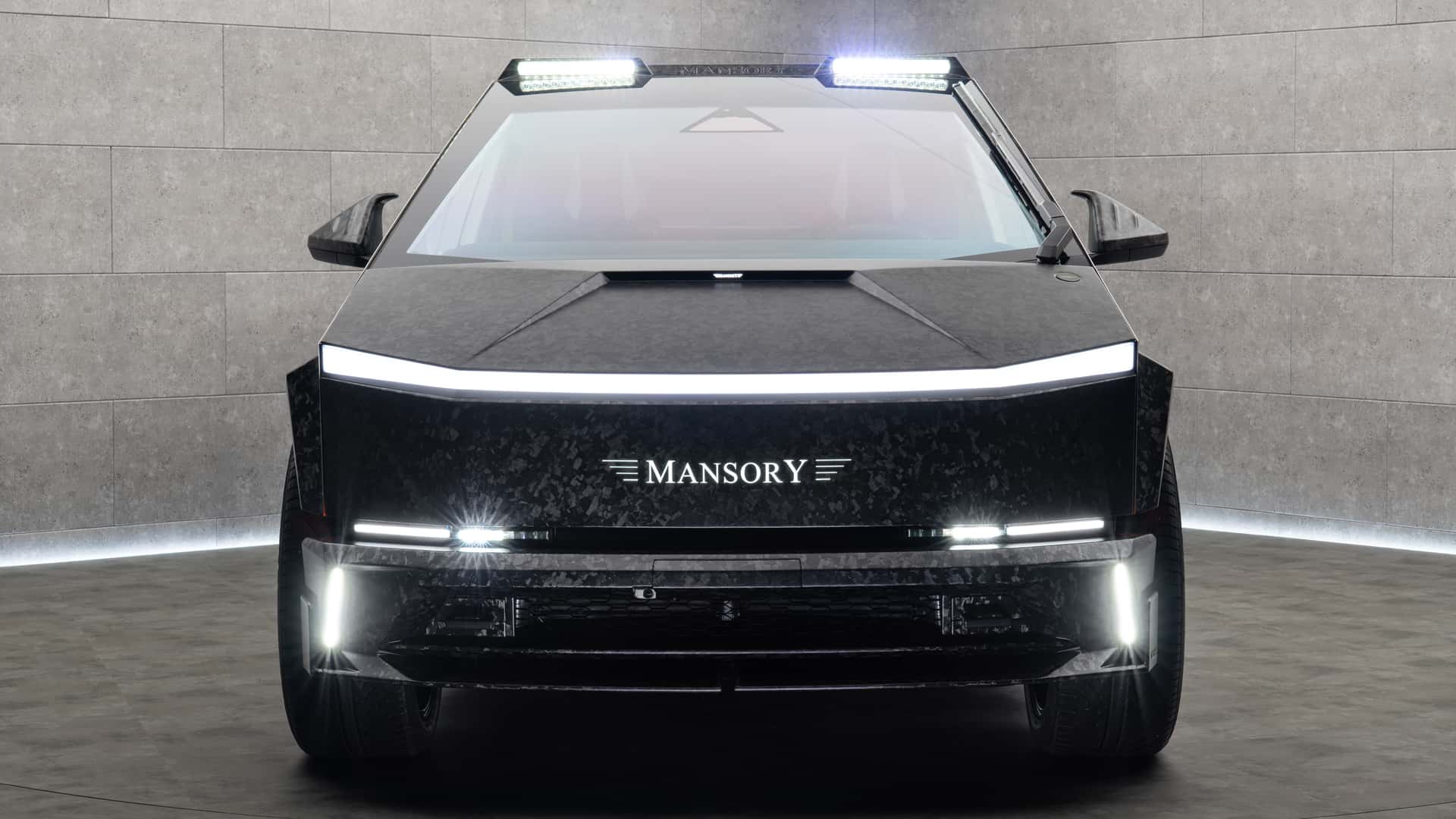 Mansory Elongation Tesla Cybertruck Vista laterale