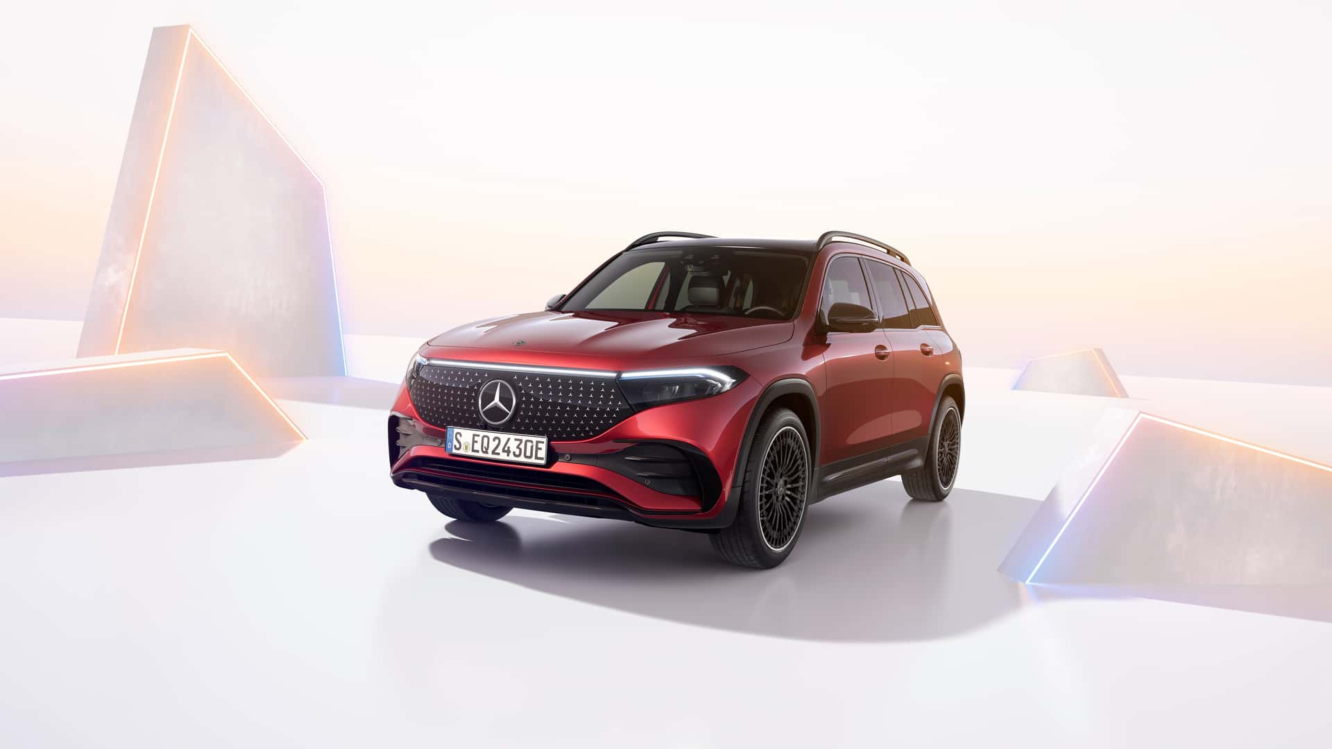 Mercedes-Benz EQB. Illustrazione