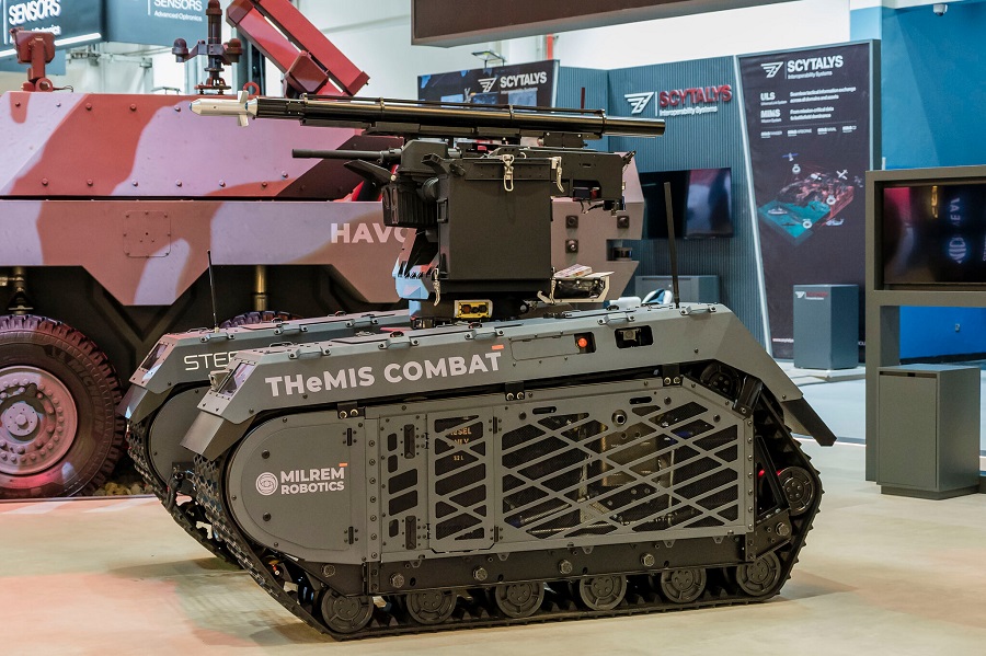 Combattimento THeMIS Tecnologia di combattimento THeMIS di Milrem Robotics
