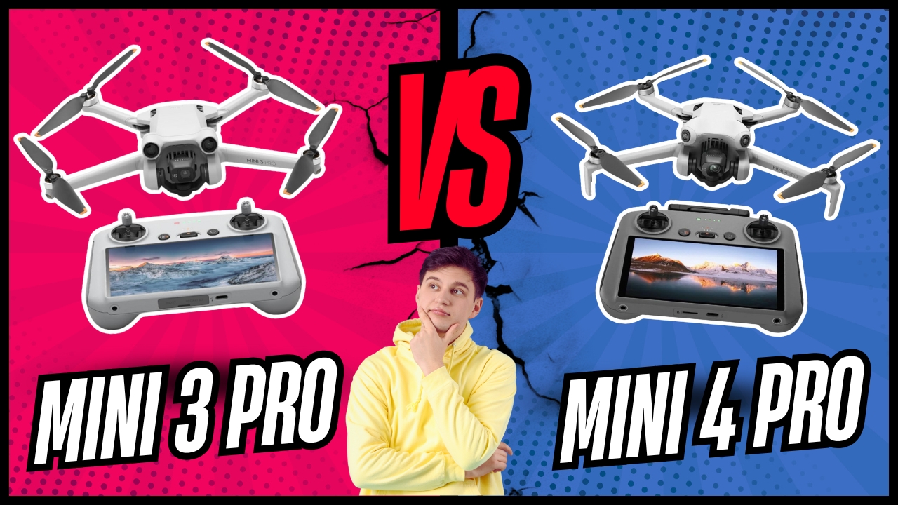 Mini 3 Pro contro Mini 4 Pro Mini 3 Pro contro Mini 4 Pro