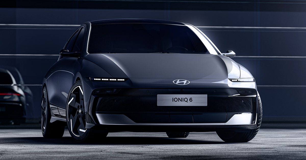 Interni della Hyundai Ioniq 6