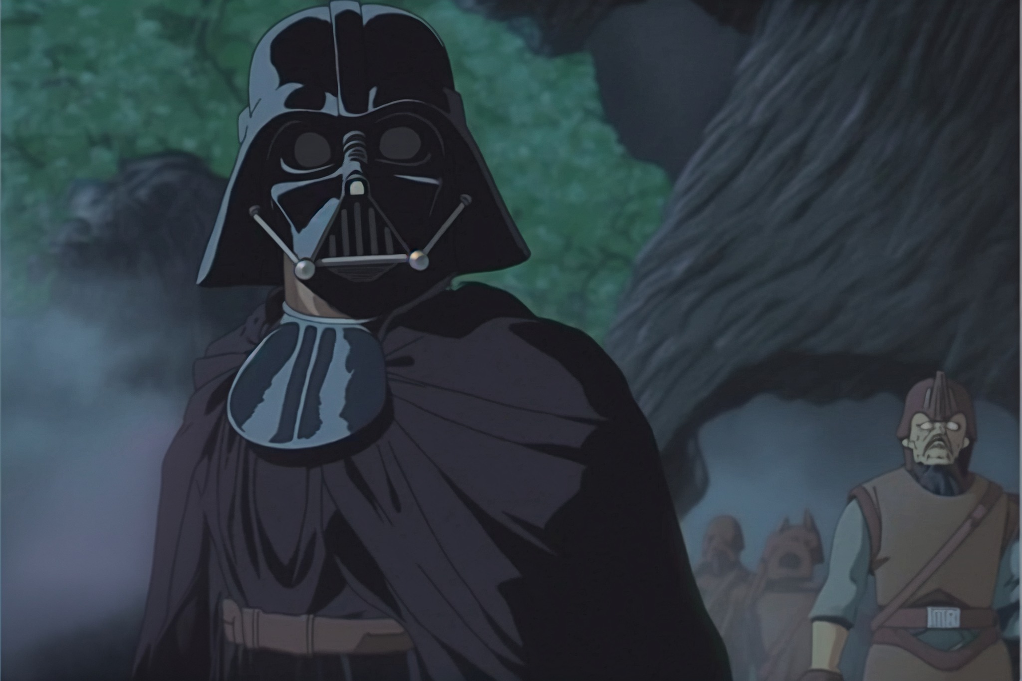 La rete neurale Nijijourney raffigura i personaggi iconici di Star Wars in stile Studio Ghibli-9 La rete neurale Nijijourney raffigura i personaggi iconici di Star Wars in stile Studio Ghibli-9