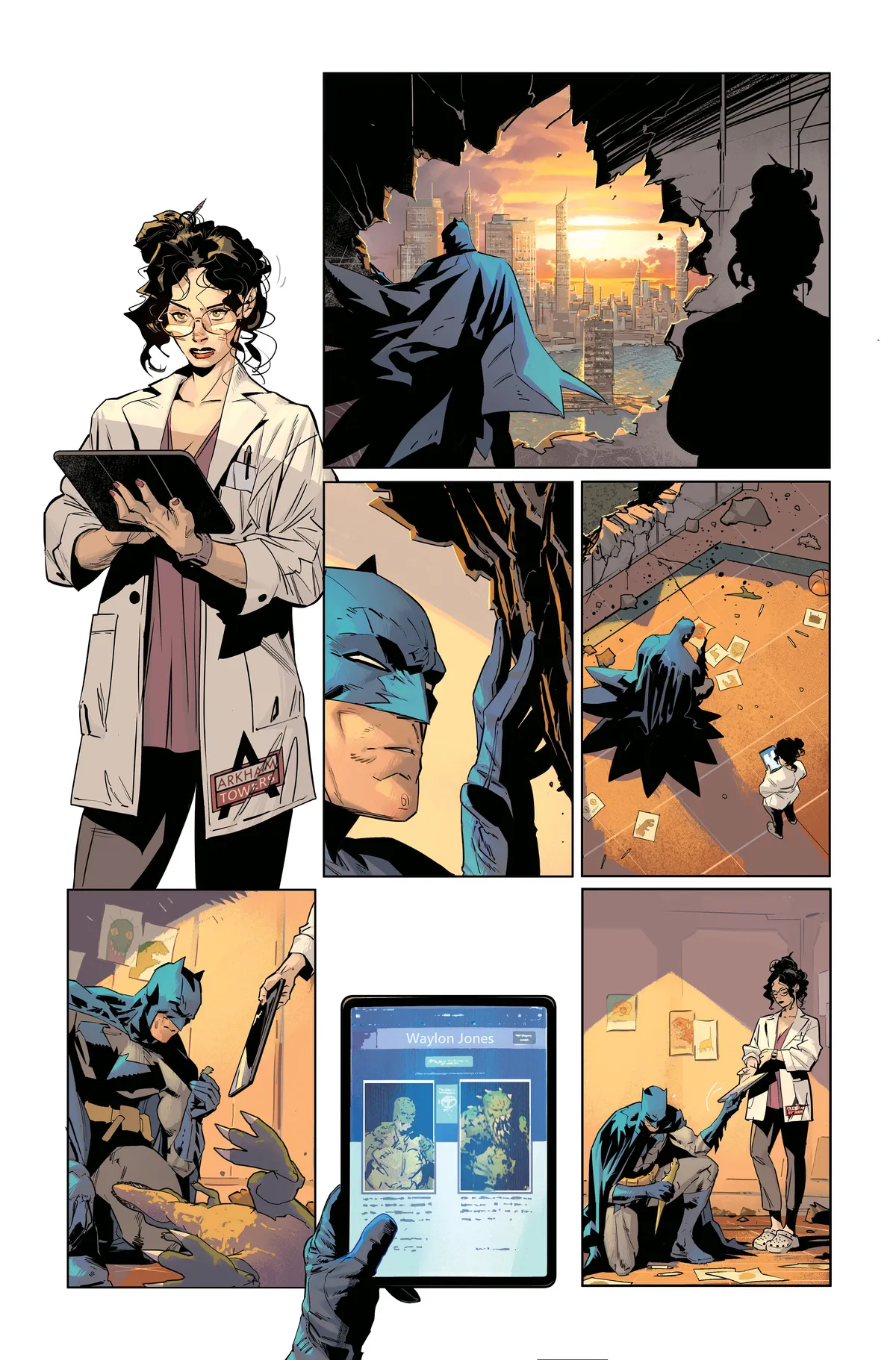 Il team creativo di Batman #1