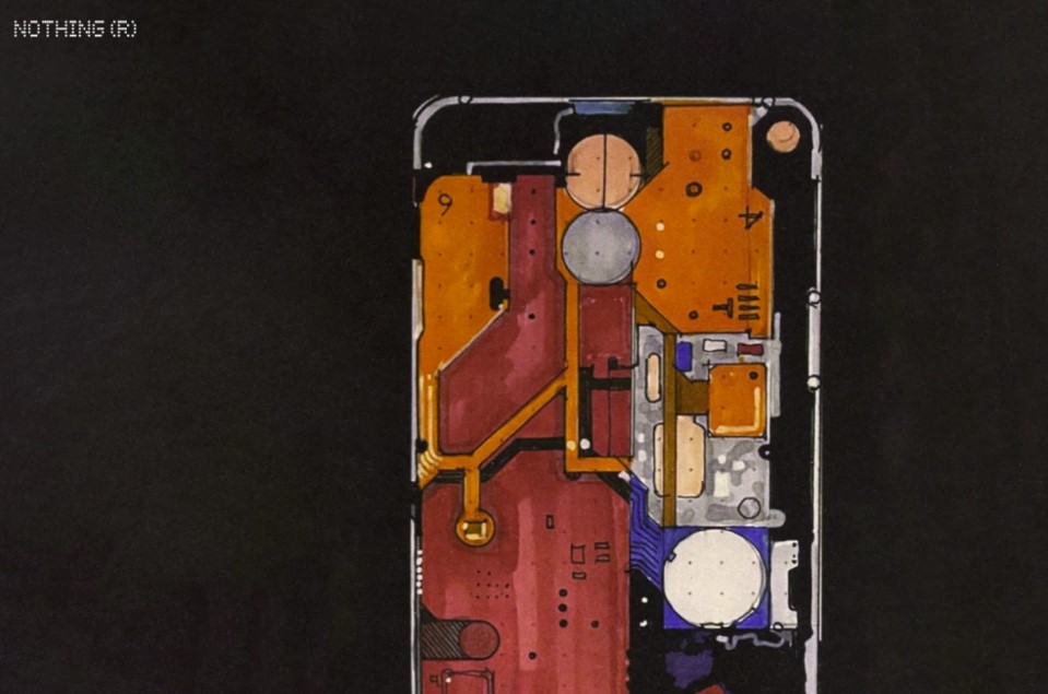 Niente Il telefono (1) mostra le specifiche dei tasti trapelate