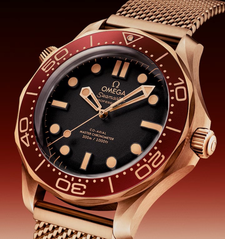 Omega Seamaster Diver 300M in bronzo e oro Omega Seamaster Diver 300M in bronzo e oro