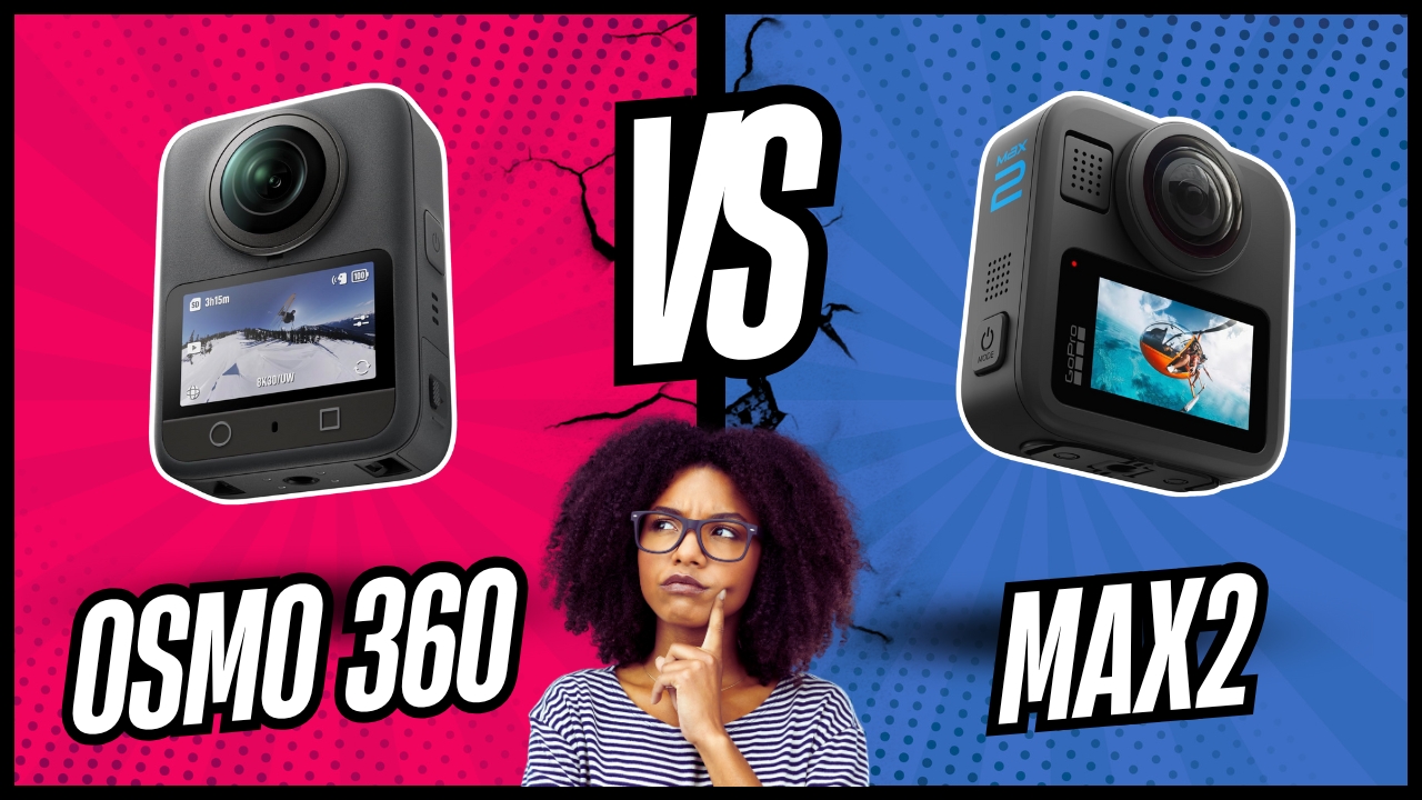 Osmo 360 contro MAX 2 Osmo 360 contro MAX 2