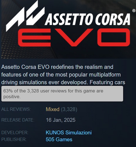 Punteggi di gioco su Steam Punteggi di gioco su Steam