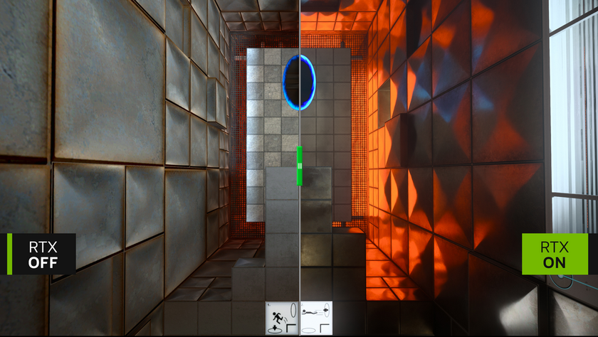 NVIDIA ha annunciato i requisiti di sistema per Portal con RTX e ha annunciato che la remaster sarà pubblicata su Steam l'8 dicembre.-7