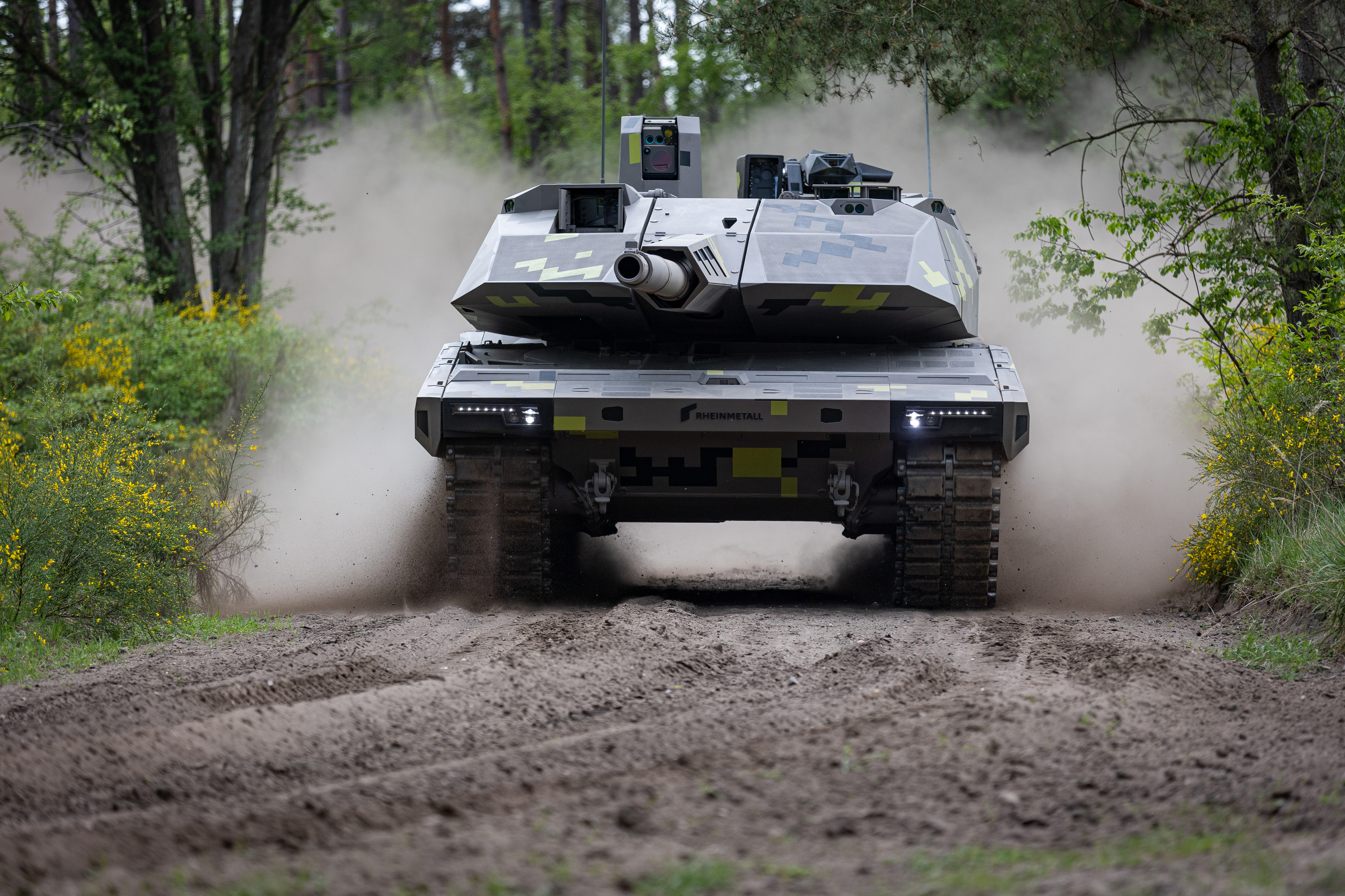 Carro armato Rheinmetall Panther KF51. Illustrazione: Rheinmetall
