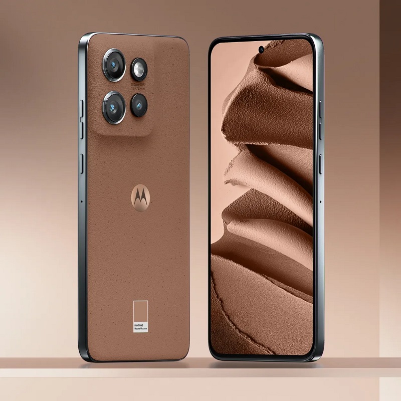 Smartphone in colore Mousse Mocha da Motorola Smartphone in colore Mousse Mocha da Motorola