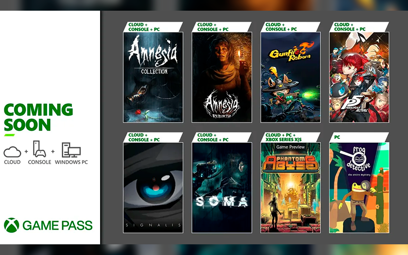 Persona 5 Royal, Soma, Amnesia e altri: L'elenco dei giochi che entreranno a far parte della libreria di Xbox Game Pass dal 20 al 27 ottobre-2 Persona 5 Royal, Soma, Amnesia e altri: L'elenco dei giochi che entreranno a far parte della libreria di Xbox Game Pass dal 20 al 27 ottobre-2