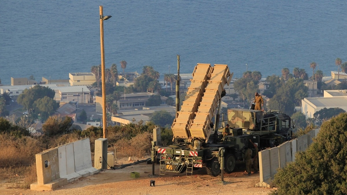 Sistema missilistico Patriot MIM-104. Illustrazione: Forze aeree israeliane