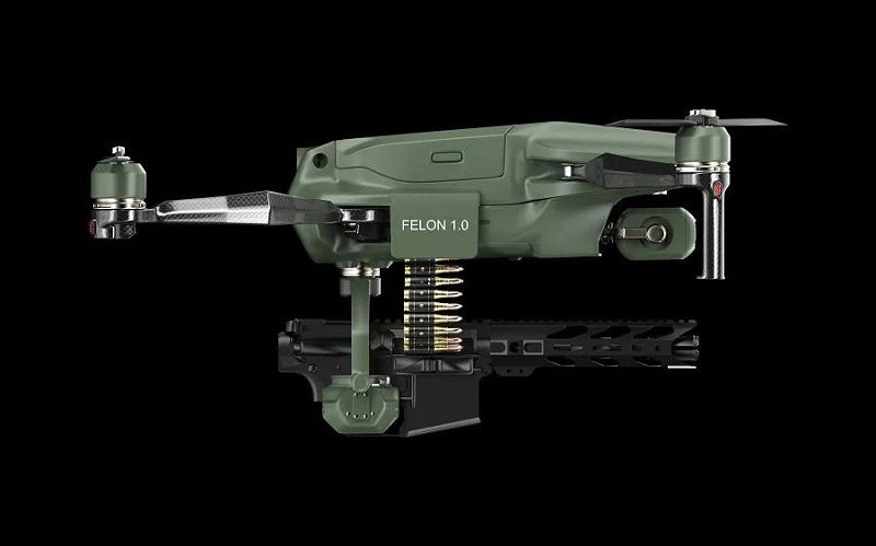 L'esercito ucraino riceverà dagli Stati Uniti i modernissimi droni da combattimento Feloni, dotati di una mitragliatrice di precisione o di un missile anticarro Spike.-2