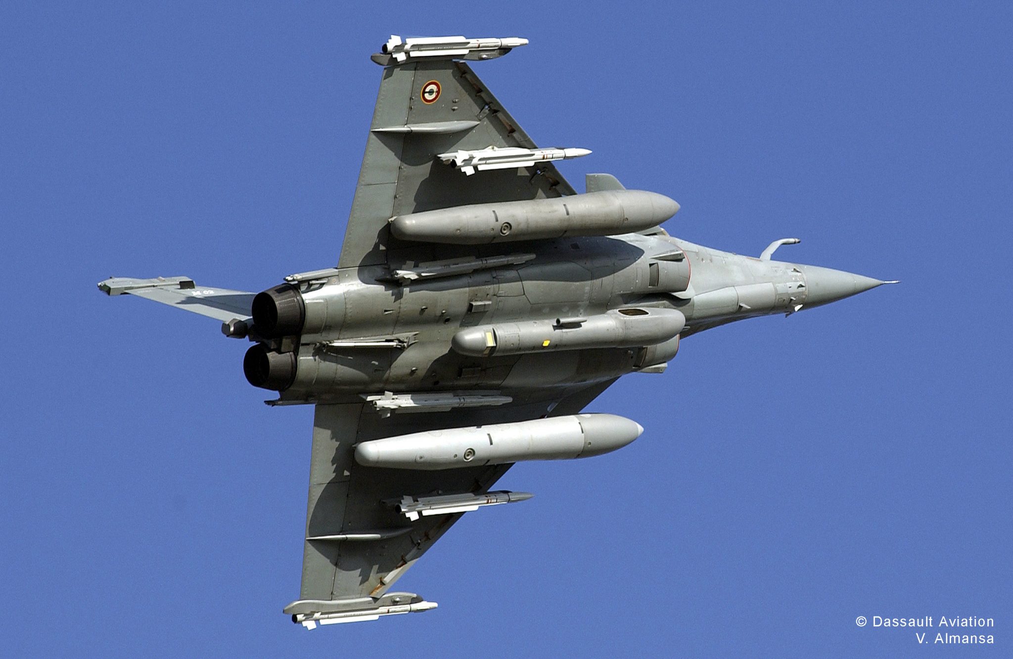 Il Rafale F4-1 aggiornato, illustrazione: Dassault Aviation Il Rafale F4-1 aggiornato, illustrazione: Dassault Aviation