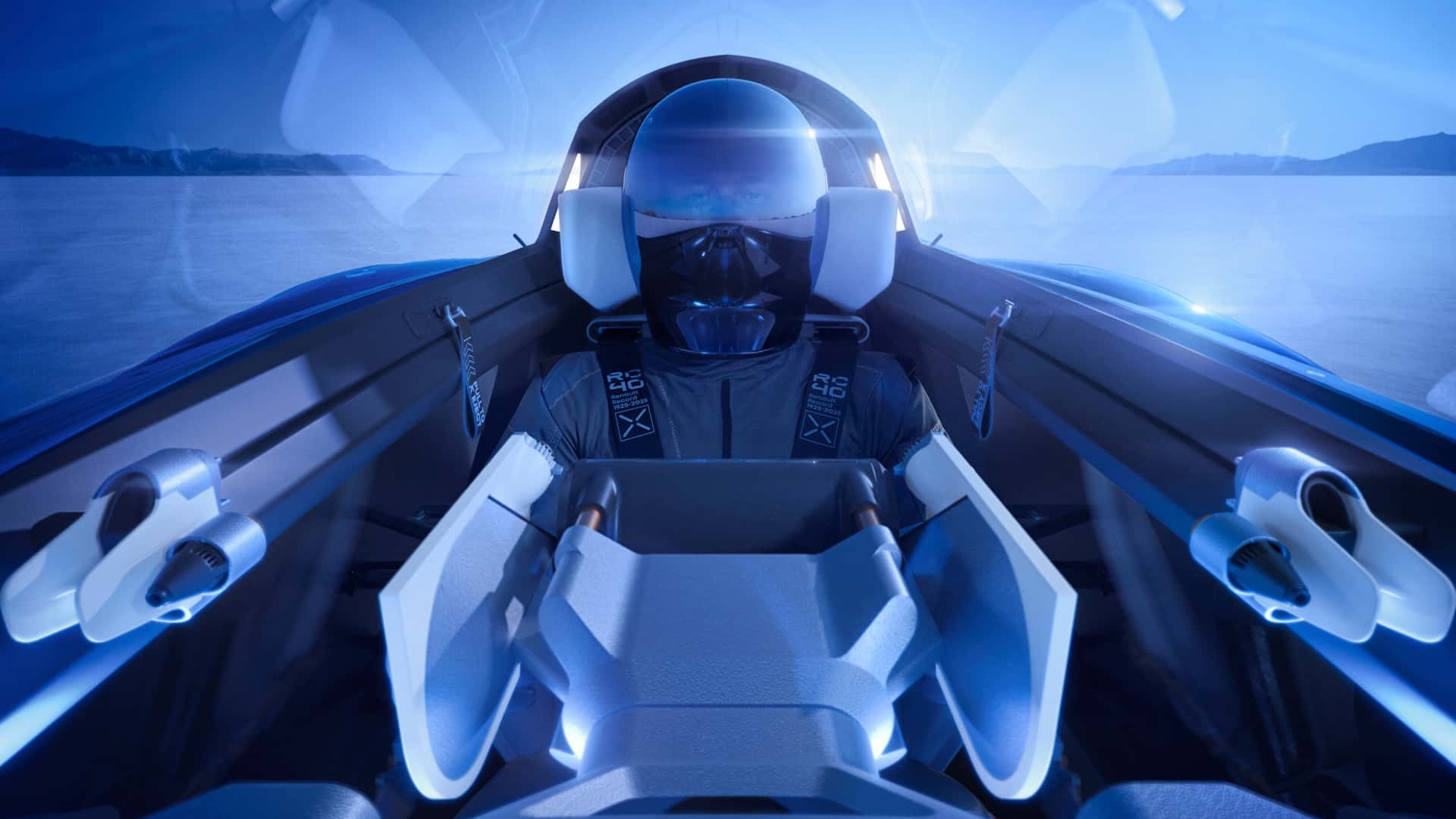 Collaudo della Renault Filante Record 2025 Collaudo della Renault Filante Record 2025