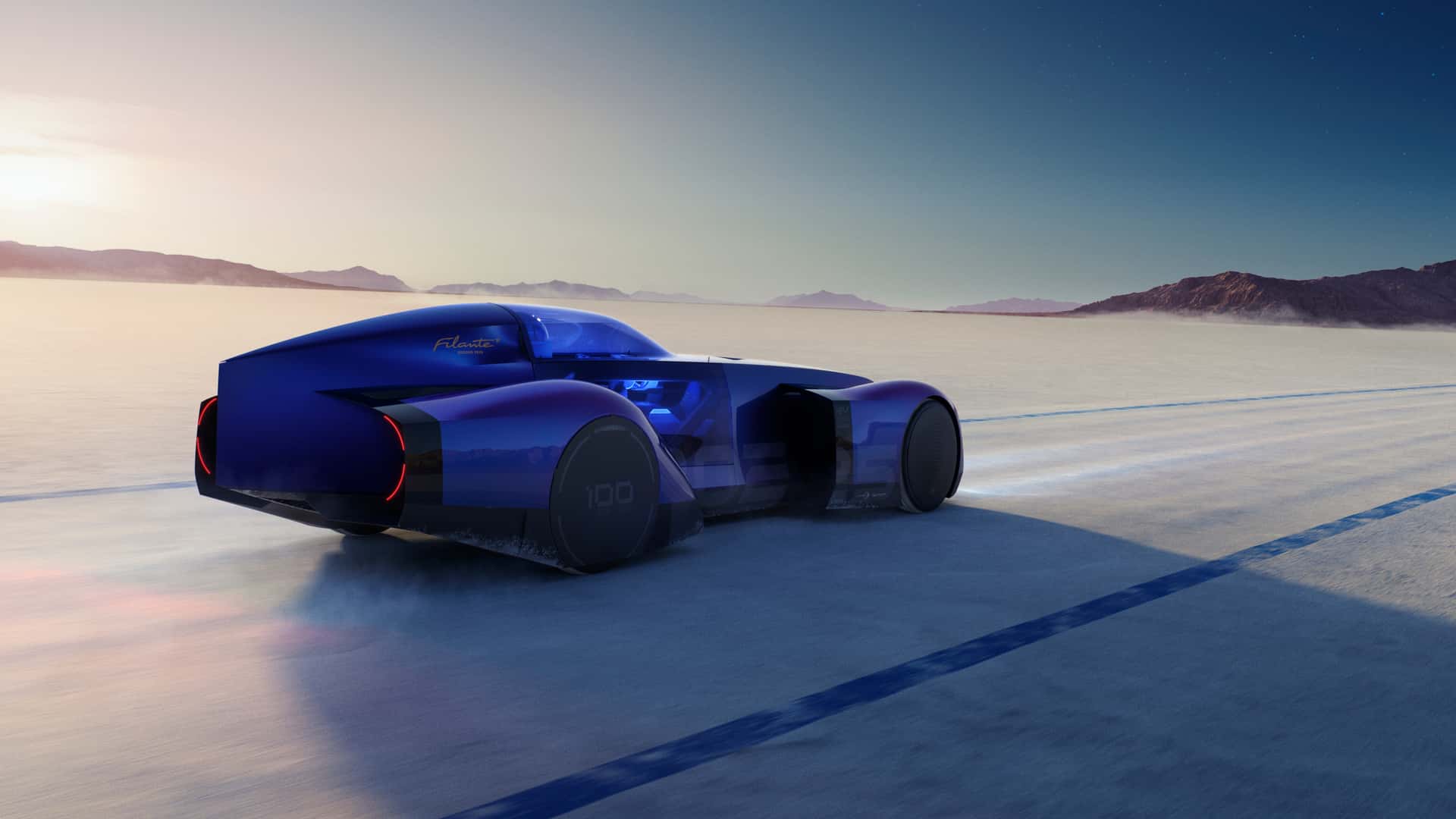 Interni di Renault Filante Record 2025 Interni di Renault Filante Record 2025