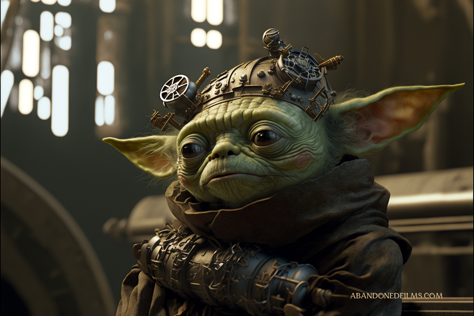 Una rete neurale raffigura pianeti e personaggi iconici di Star Wars in stile steampunk-9 Una rete neurale raffigura pianeti e personaggi iconici di Star Wars in stile steampunk-9