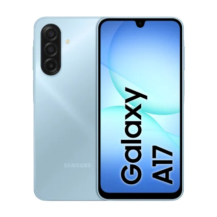 Samsung Galaxy A17 5G in light green colour