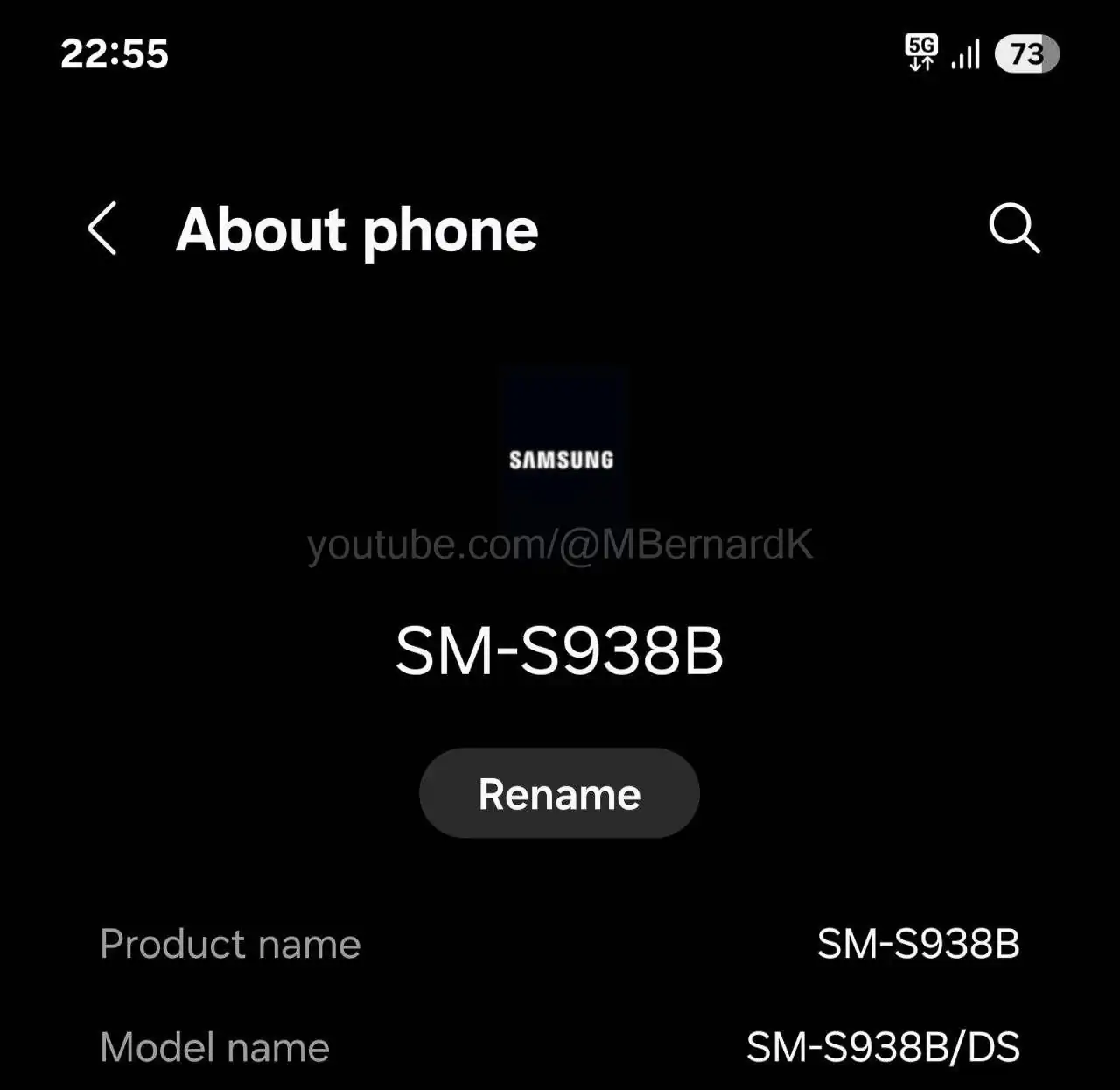 Утечка скриншота информации о телефоне One UI 7 для Galaxy S25 Ultra Утечка скриншота информации о телефоне One UI 7 для Galaxy S25 Ultra