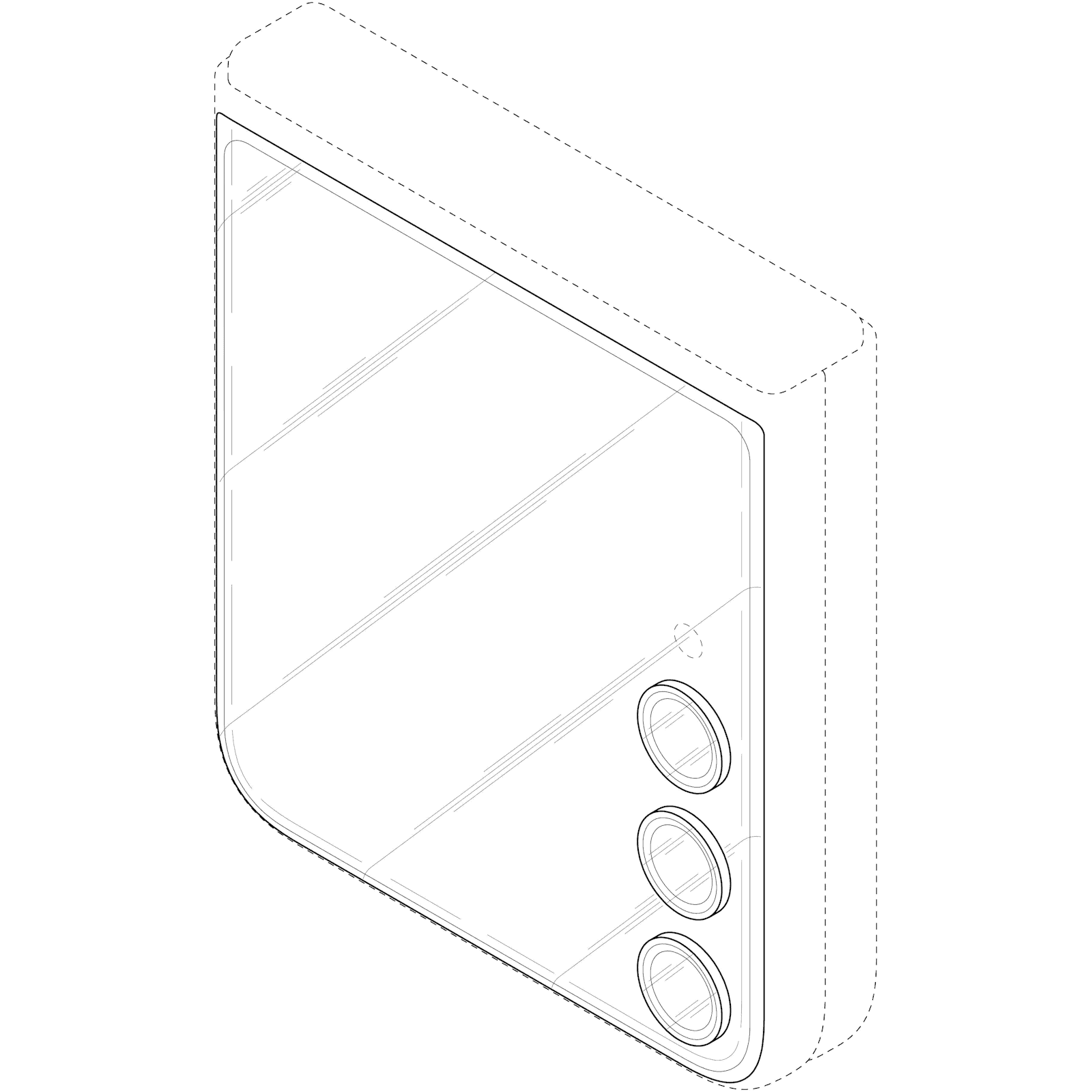 Samsung Galaxy Z Flip 7: design, vista 3D dalla fotocamera con teleobiettivo Samsung Galaxy Z Flip 7: design, vista 3D dalla fotocamera con teleobiettivo
