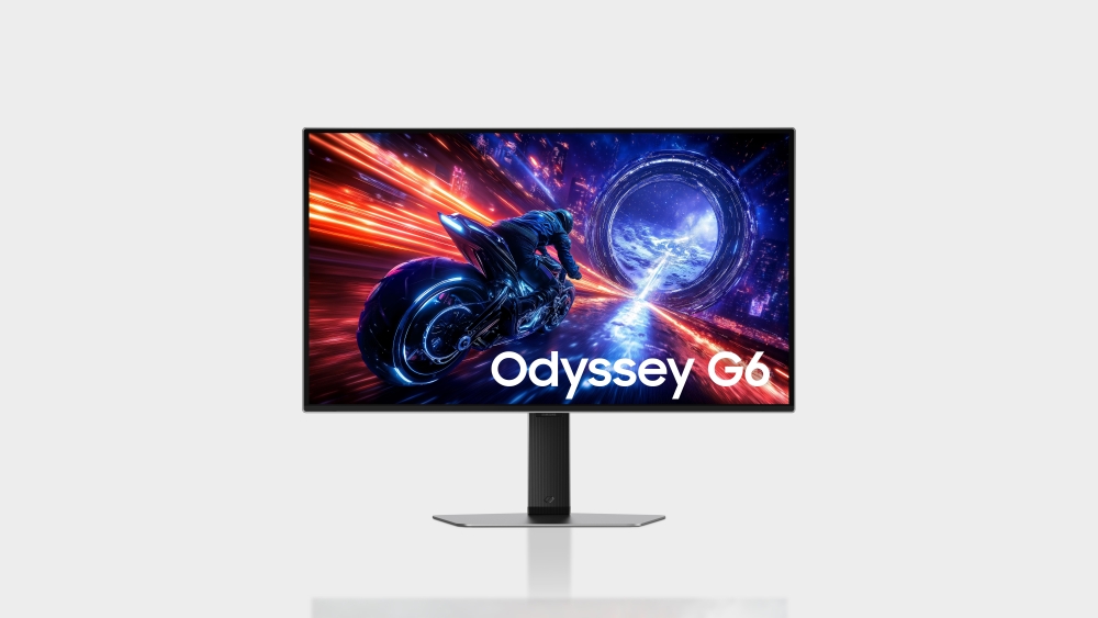 Il monitor Samsung Odyssey G81SF al CES 2025
