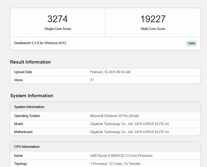 Test delle prestazioni di AMD Ryzen 9 9900X3D Test delle prestazioni di AMD Ryzen 9 9900X3D