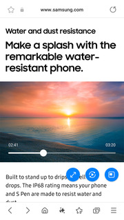 Screenshot del browser Samsung per Galaxy Fold 7 (2) Screenshot del browser Samsung per Galaxy Fold 7 (2)